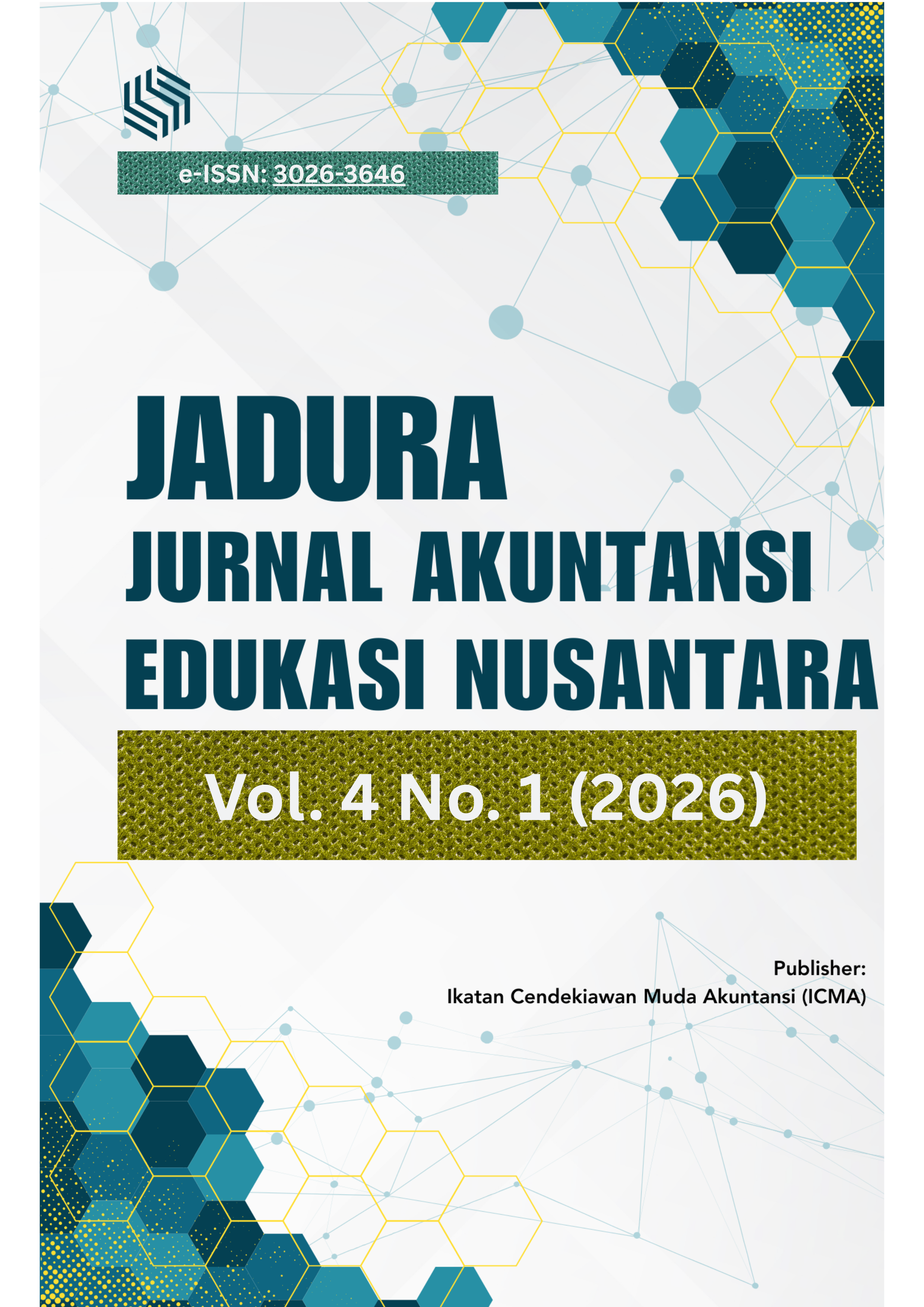 					View Vol. 4 No. 1 (2026): Jurnal Akuntansi Edukasi Nusantara
				